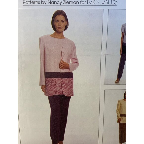 Sewing with Nancy Misses Dress Sewing Pattern sz 12-14 2092 - uncut - Picture 4 of 11